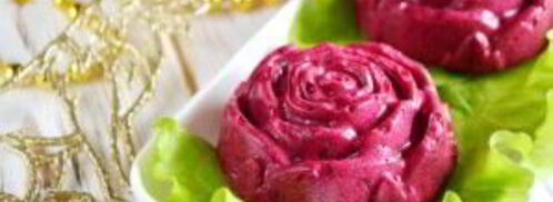 пикантный свекольный мусс с селедкой. Шаг 8