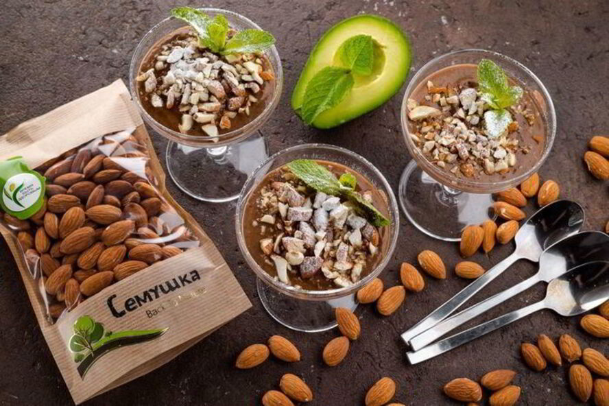 Рецепт шоколадного мусса из авокадо