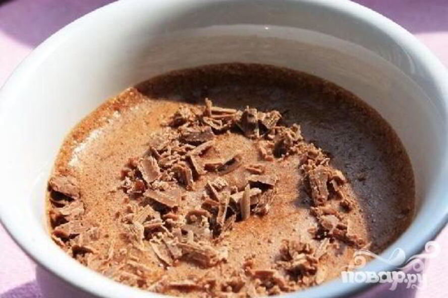 Рецепт шоколадного мусса с коньяком