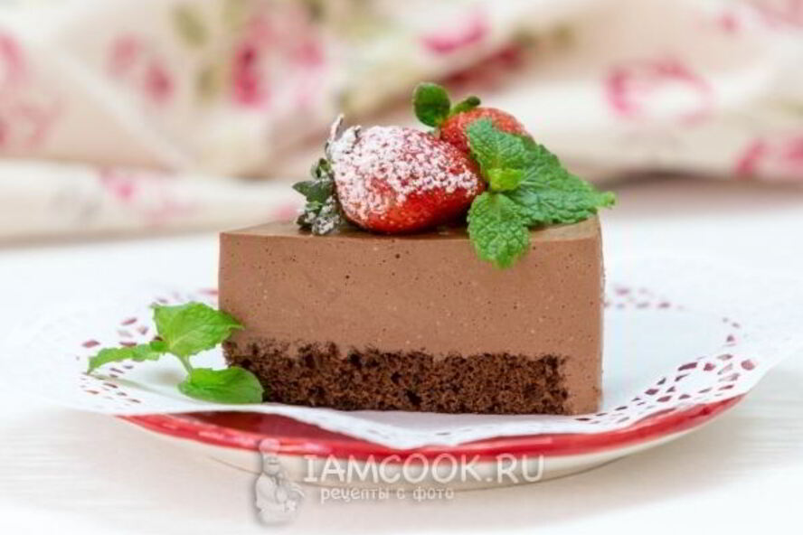 Рецепт шоколадного муссового торта