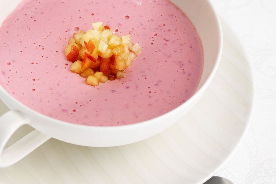 Рецепт творожно-ягодного мусс