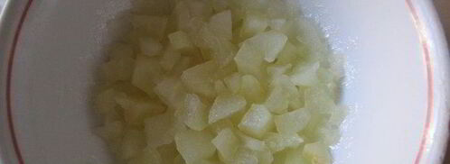 творожный десерт с яблочным муссом. Шаг 4