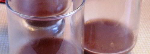 творожный мусс с ореховой нугой и шоколадным марципаном. Шаг 6