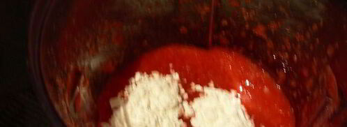 овсяно-миндальный крамбл с клубникой. Шаг 3