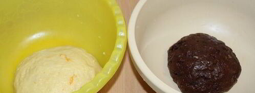 кулич леопардовый. Шаг 8