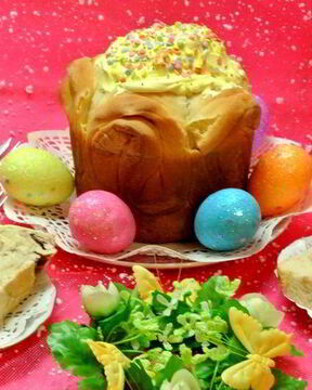 Кулич с корицей