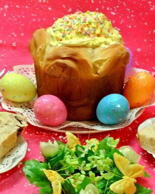 Кулич с корицей