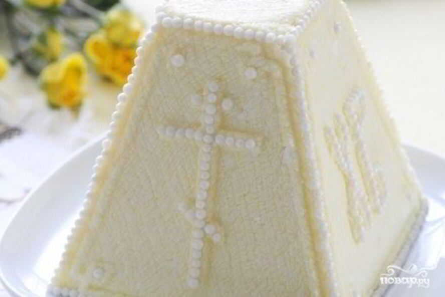 Рецепт пасхи соленой