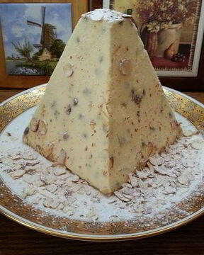 Пасха царская вареная