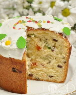 Пасхальный кулич в хлебопечке