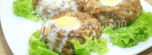 пасхальные мясные колечки с яйцом. Шаг 11