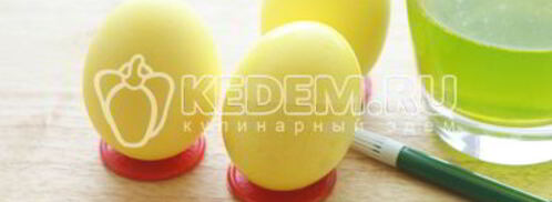 пасхальные яйца травянчики. Шаг 3