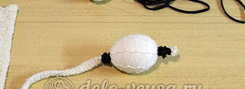 пасхальные яйца в сетку. Шаг 4