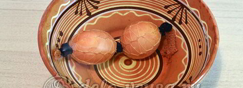 пасхальные яйца в сетку. Шаг 7