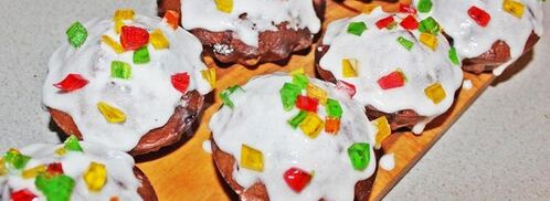 шоколадный кулич. Шаг 13