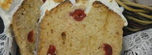 творожный кулич с итальянской меренгой. Шаг 24