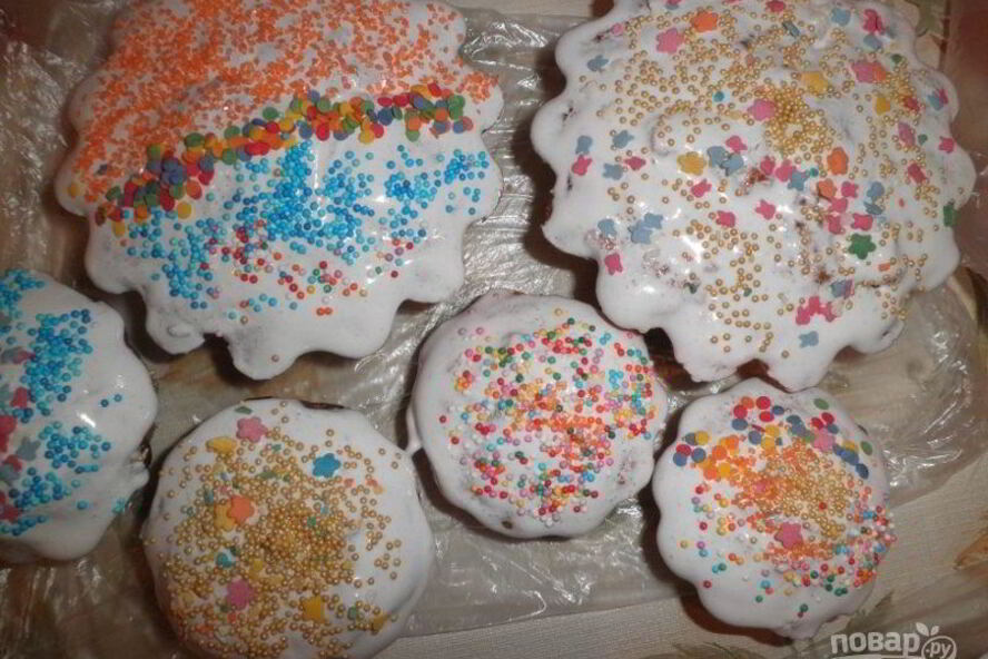 Рецепт творожного кулича