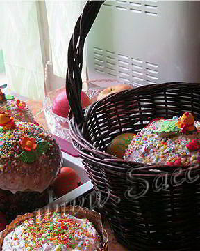 Вкусный пасхальный кулич