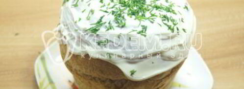 закусочный кулич. Шаг 9