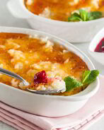 Пудинг из риса с соевым молоком