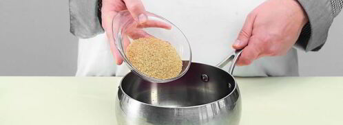 пудинг из риса с соевым молоком. Шаг 3