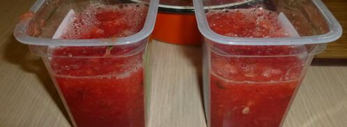 арбузный щербет. Шаг 5