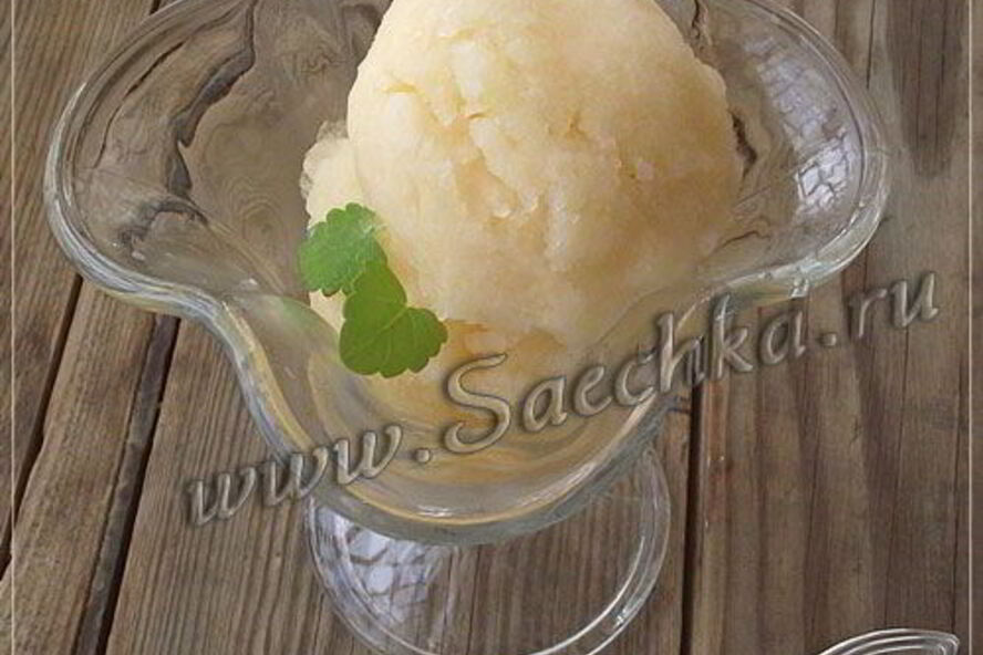 Рецепт щербета из дыни