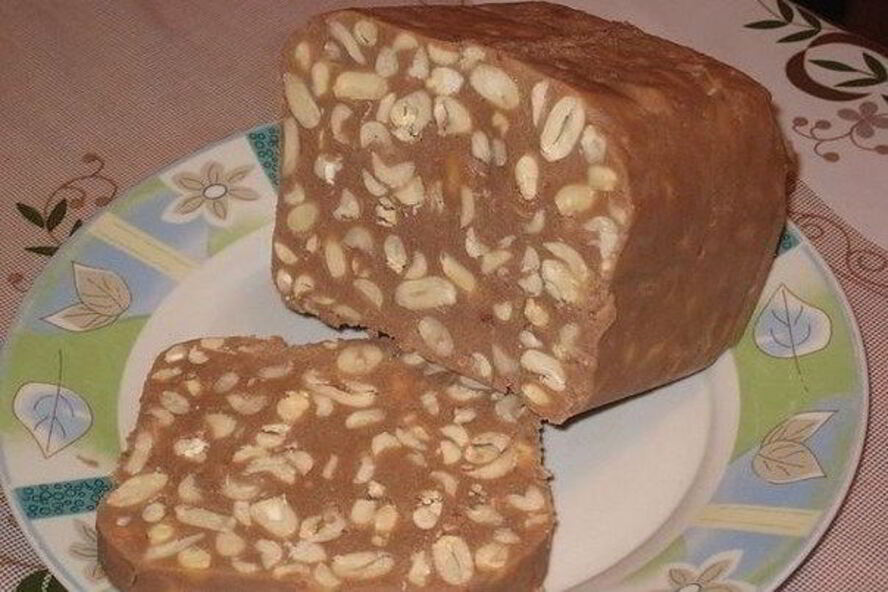 Рецепт щербета с арахисом