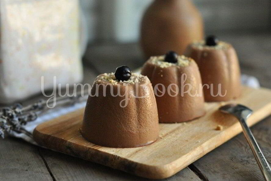 Рецепт шоколадной панны-котты