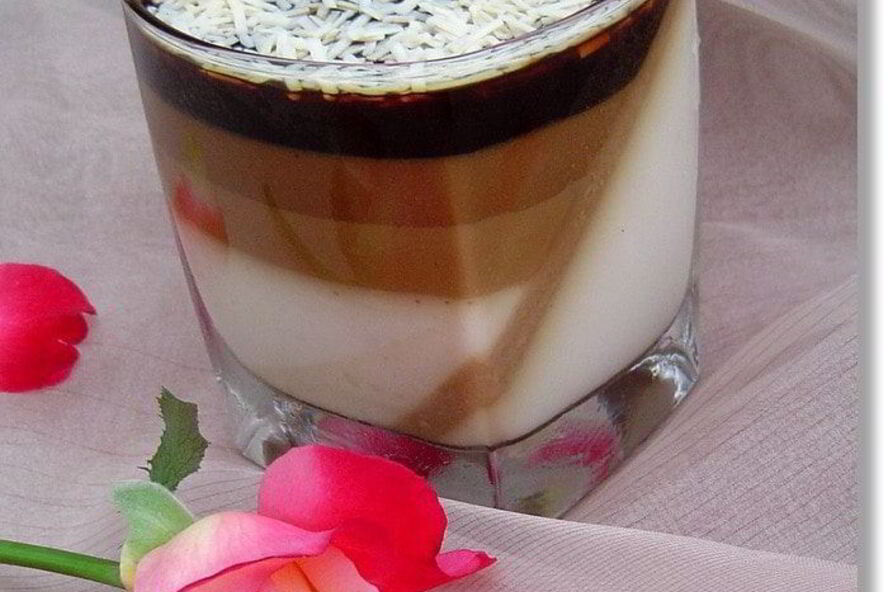 Рецепт шоколадна-желейного десерт