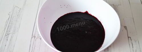 сметанное желе с черникой. Шаг 4