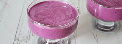 сметанное желе с черникой. Шаг 10