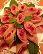 Блинчики с ягодным суфле