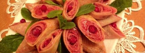 блинчики с ягодным суфле. Шаг 8