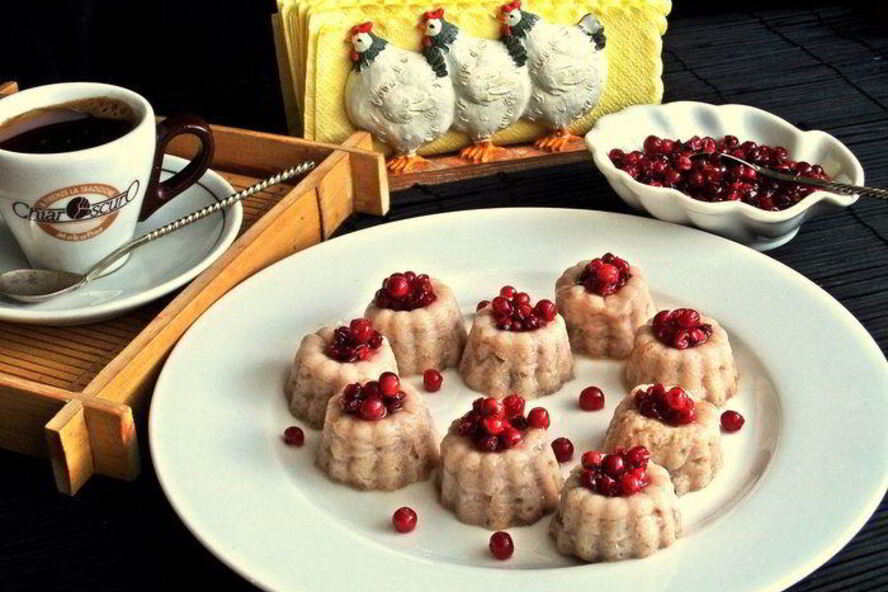 Рецепт быстрого суфле с бананом