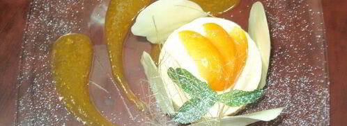 карамельное суфле с абрикосовым пюре. Шаг 8