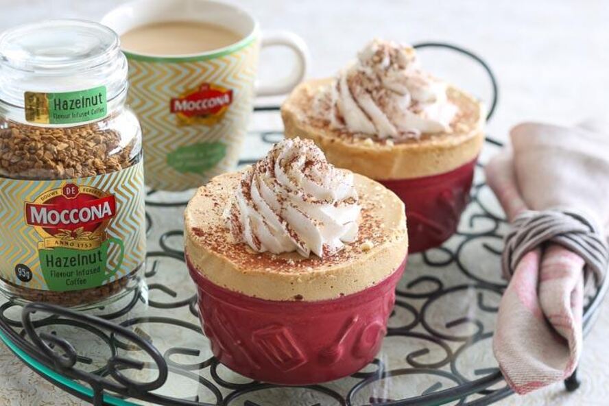 Рецепт холодного орехова-кофейного суфле