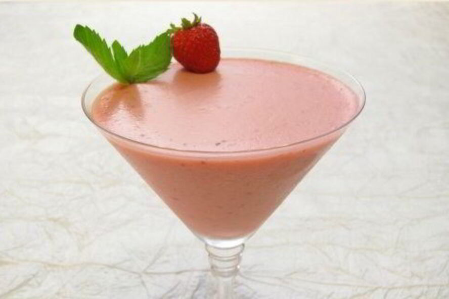 Рецепт клубничного сливочного суфле