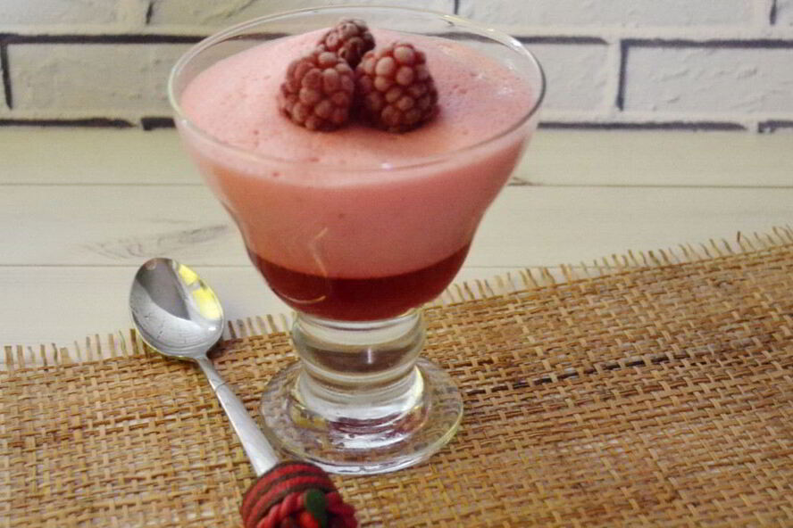 Рецепт малинового суфле