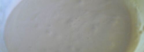 рулет бисквитный с клубнично-сливочным суфле. Шаг 3