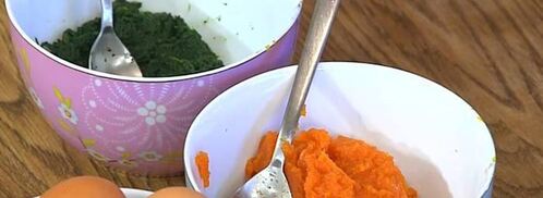 суфле из шпината и моркови. Шаг 5