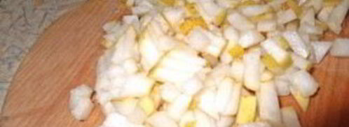 суфле из яблок и творога. Шаг 4