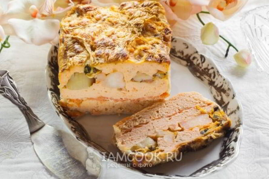 Рецепт суфле с морепродуктами