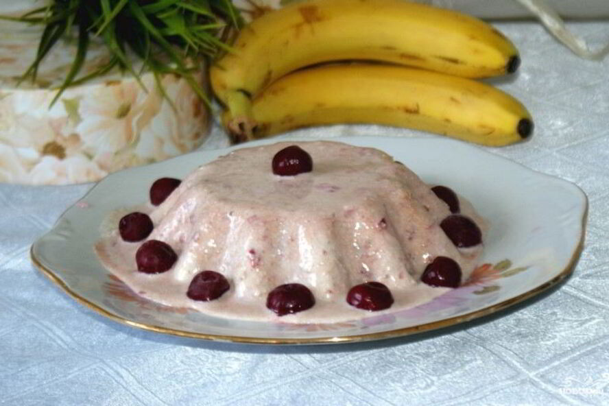 Рецепт суфле с вишней