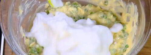 суфле с зеленым горошком. Шаг 10