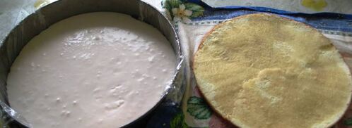 торт-суфле с фруктами. Шаг 6