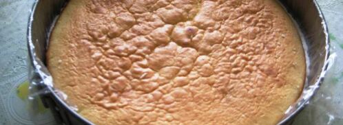 торт-суфле с фруктами. Шаг 7