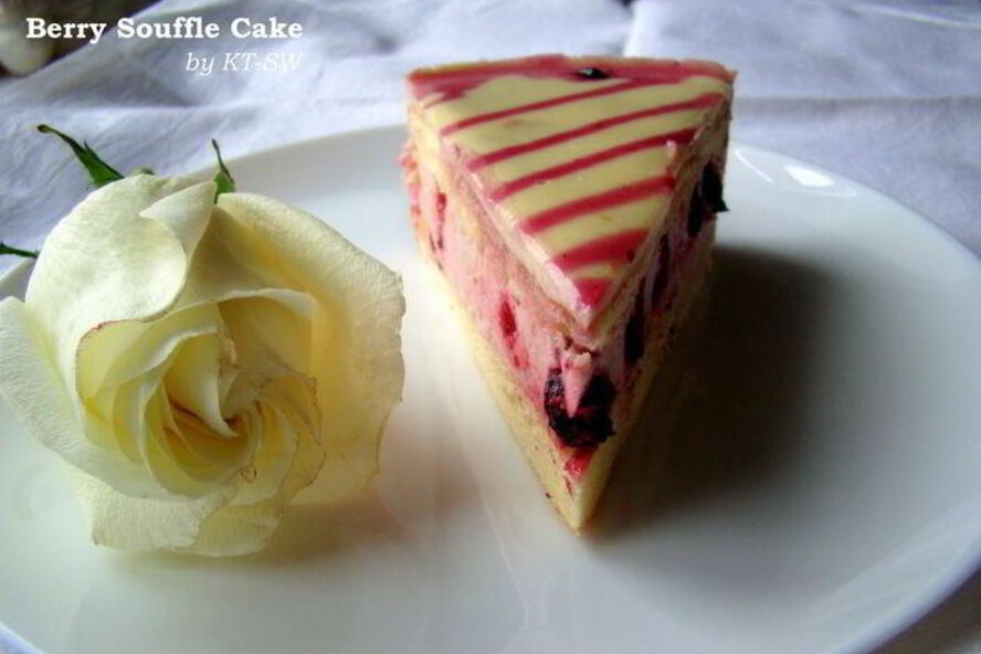 Рецепт торта-суфле ягодного