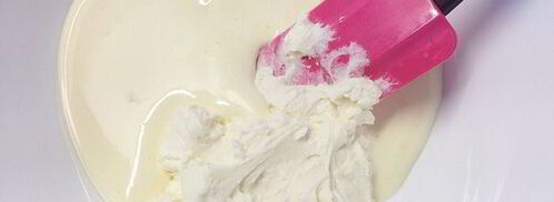 фиалковое тирамису без сырых яиц. Шаг 6