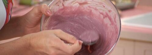 фиалковый тирамису. Шаг 3